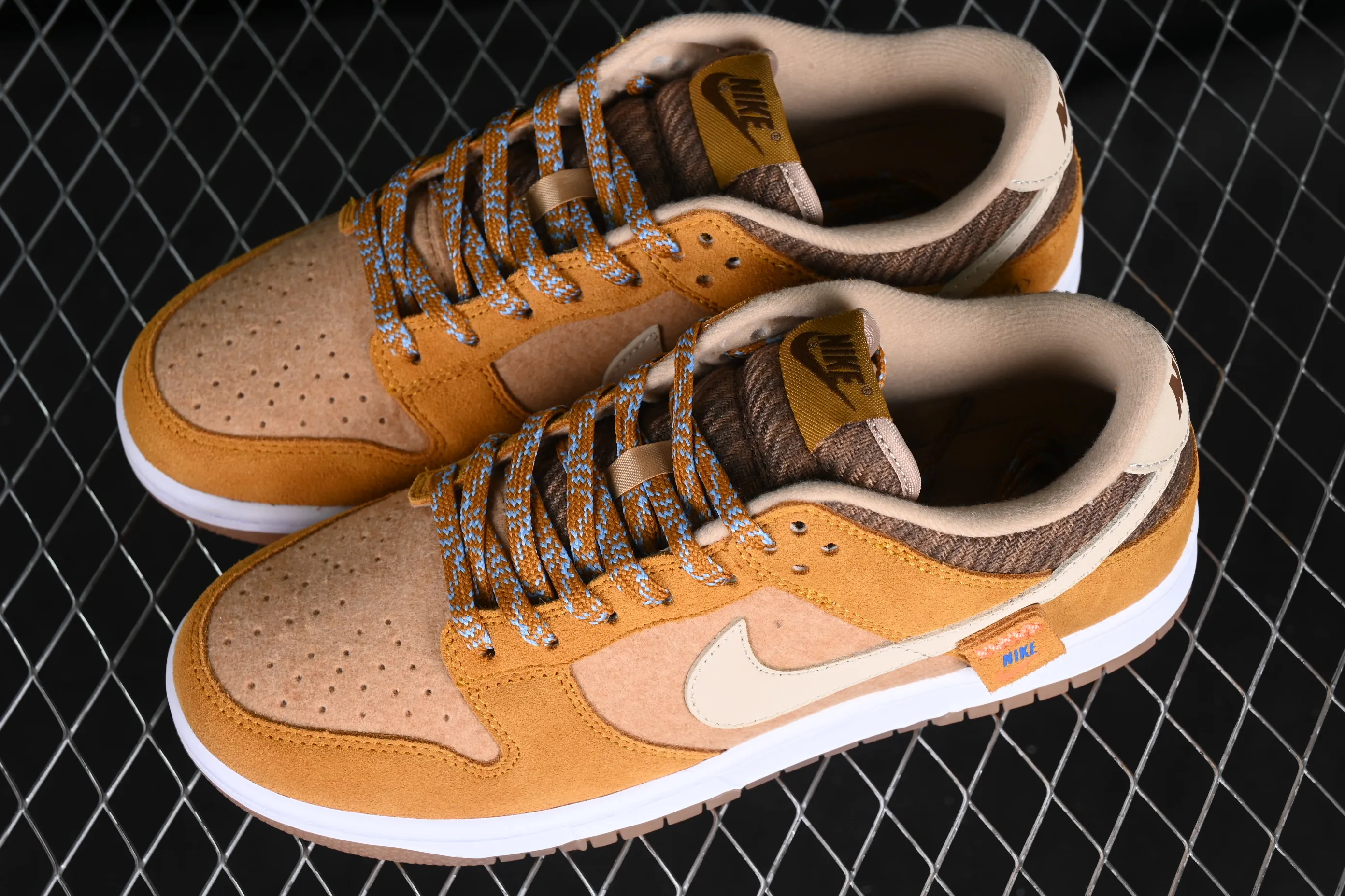 All categories Nk SB Dunk series Nk SB Dunk Low low-top sneakers Nk Dunk Low Xiongxiong joint name wheat color SB low-top sports and leisure sneakers DZ5350-288